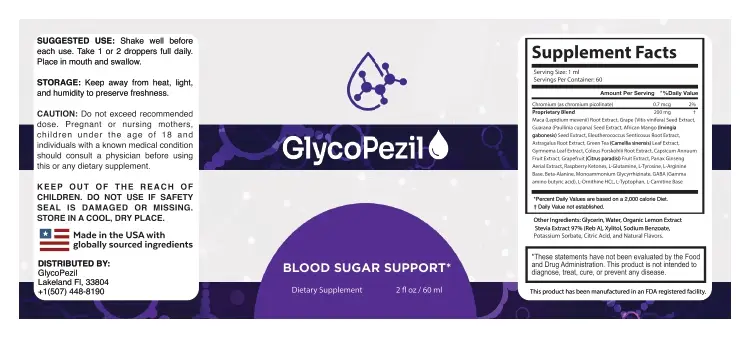 Glycopezil official support bottle